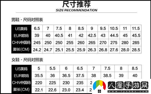 國產(chǎn)尺碼與歐洲尺碼的適用場(chǎng)景有何不同