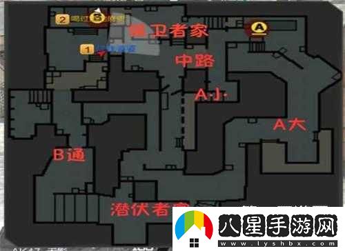 CF手游荒島特訓樓餐廳布局與點(diǎn)位解析