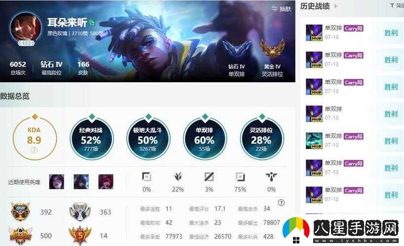 lol排位分段之全面提升挑戰