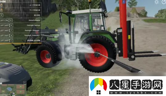 模擬農場(chǎng)19如何洗車(chē)