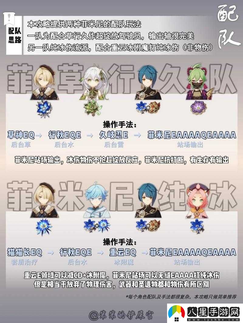 原神菲米尼培養攻略及角色詳解