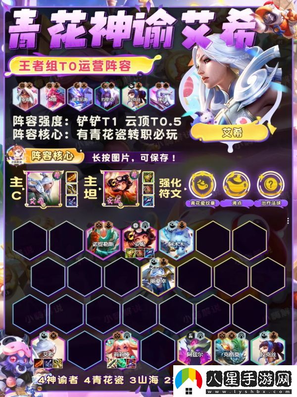 金鏟鏟之戰青花神諭艾希怎么玩
