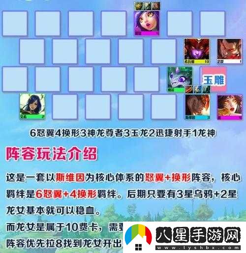 云頂之弈怒翼龍陣容如何搭配推薦？