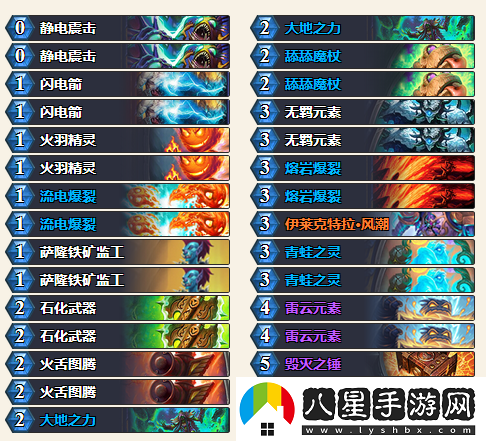 爐石傳說(shuō)新版拉斯塔哈奇跡牧卡組 橙武助力奇跡再現