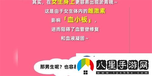 為什么身上總是會(huì )出現莫名的淤青