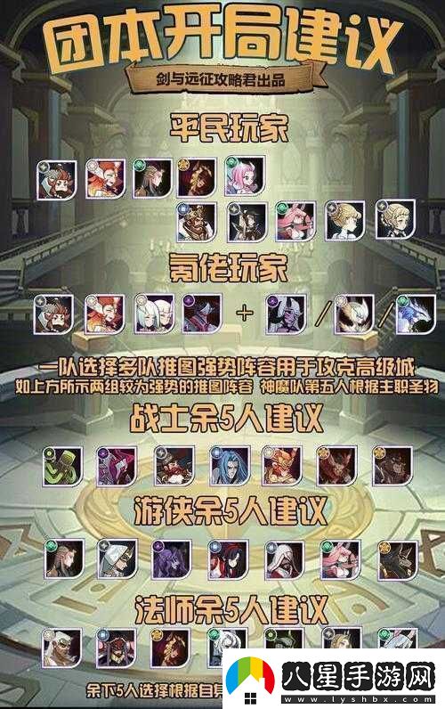 劍與遠征龍弓隊陣容如何搭配