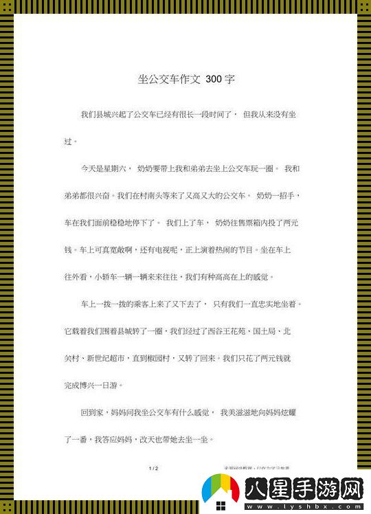 “小詩(shī)的公交歷險記