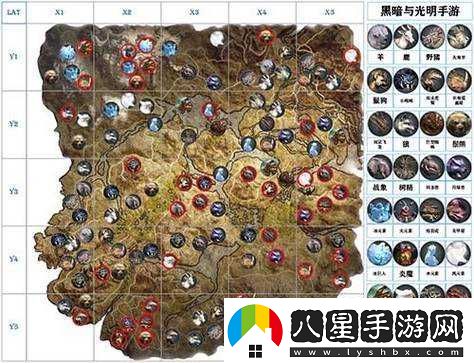 黑暗與光明地圖系統全面詳細解讀及分析