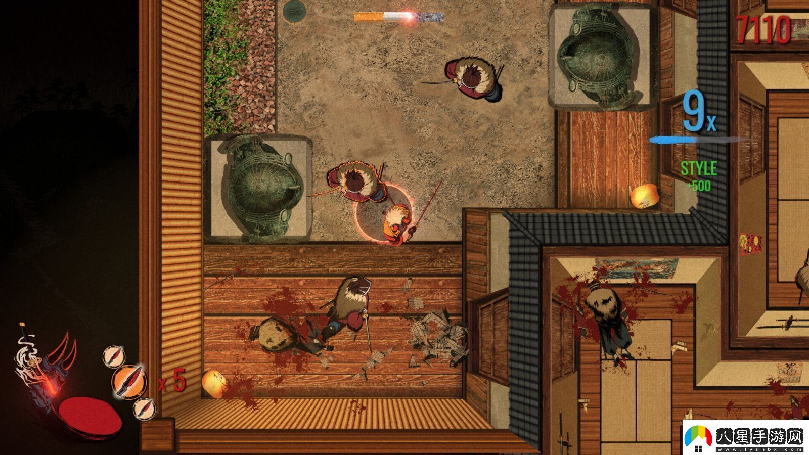 動(dòng)作游戲瘋狂武士Steam頁(yè)面上線(xiàn)明年10月發(fā)售