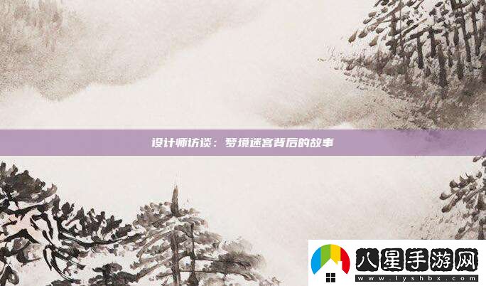 設計師訪(fǎng)談