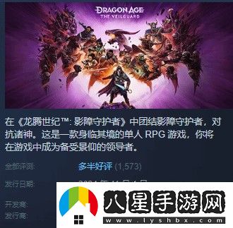 龍騰世紀4Steam多半好評DEI內容礙眼