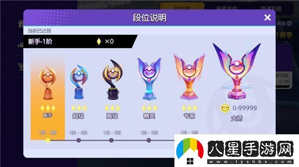 寶可夢(mèng)大集結排位機制分析