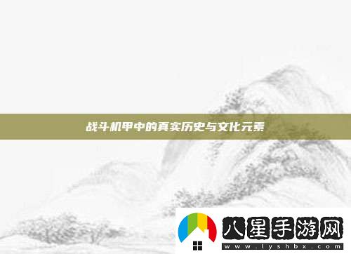 戰斗機甲中的真實(shí)歷史與文化元素