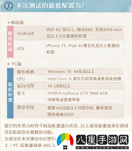 無(wú)限暖暖配置要求介紹，無(wú)限暖暖云游戲在線(xiàn)玩攻略