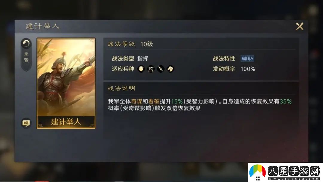 三國謀定天下荀彧戰法搭配推薦
