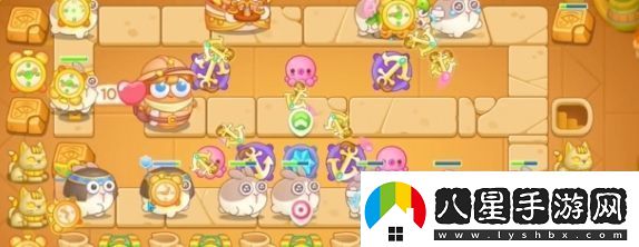 保衛蘿卜4法老歸來(lái)第54關(guān)通關(guān)攻略