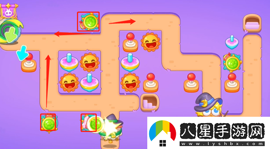 保衛蘿卜4阿波與魔法寶藏第13關(guān)怎么通關(guān)