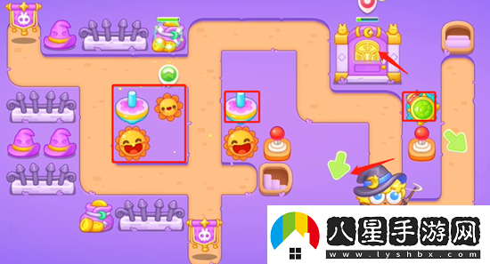保衛蘿卜4阿波與魔法寶藏第13關(guān)怎么通關(guān)