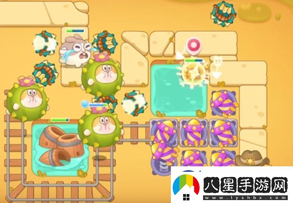 保衛蘿卜4波仔很忙第16關(guān)攻略