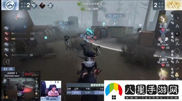 群狼呼嘯！Wolves戰隊磨牙利爪**連捷——第五人格2024秋季賽第八周賽報發(fā)布