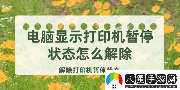 電腦顯示打印機暫停狀態(tài)怎么解除解除打印機暫停狀態(tài)