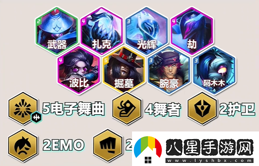 金鏟鏟之戰S10電舞賈克斯玩法介紹