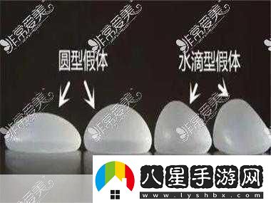 水滴形和圓形**對比
