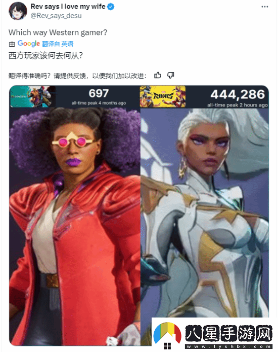 漫威爭鋒、星鳴特攻人氣對比引熱議