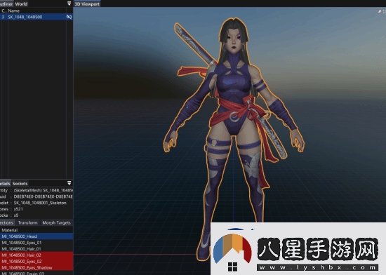 玩家拆解漫威爭鋒角色3D模型