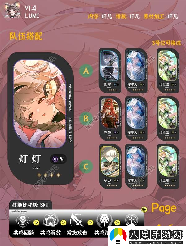 鳴潮燈燈全面培養攻略