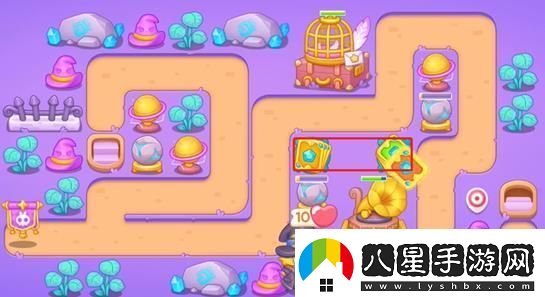 保衛蘿卜4阿波與魔法寶藏第63關(guān)攻略