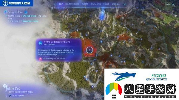阿凡達潘多拉邊境全RDA哨站位置分享