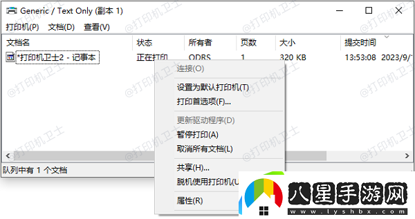 檢查打印隊列和暫停狀態(tài)