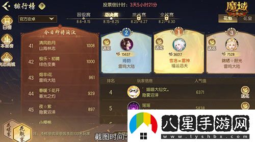 版本第一美女！魔域口袋版花魁賽總決賽即將開(kāi)幕
