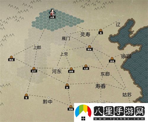無(wú)悔華夏名臣位置分布圖一覽