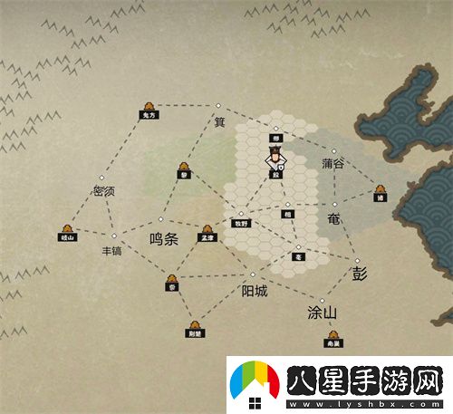 無(wú)悔華夏名臣位置分布圖一覽