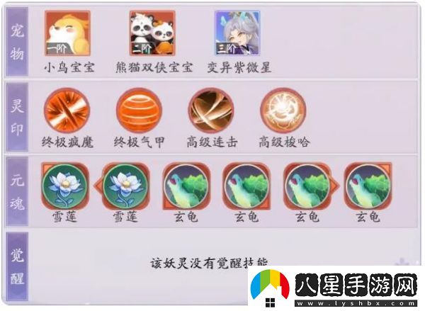 天境傳說(shuō)星羿角色一覽
