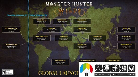 怪獵荒野預加載時(shí)間公布!Steam版全球同步開(kāi)啟！