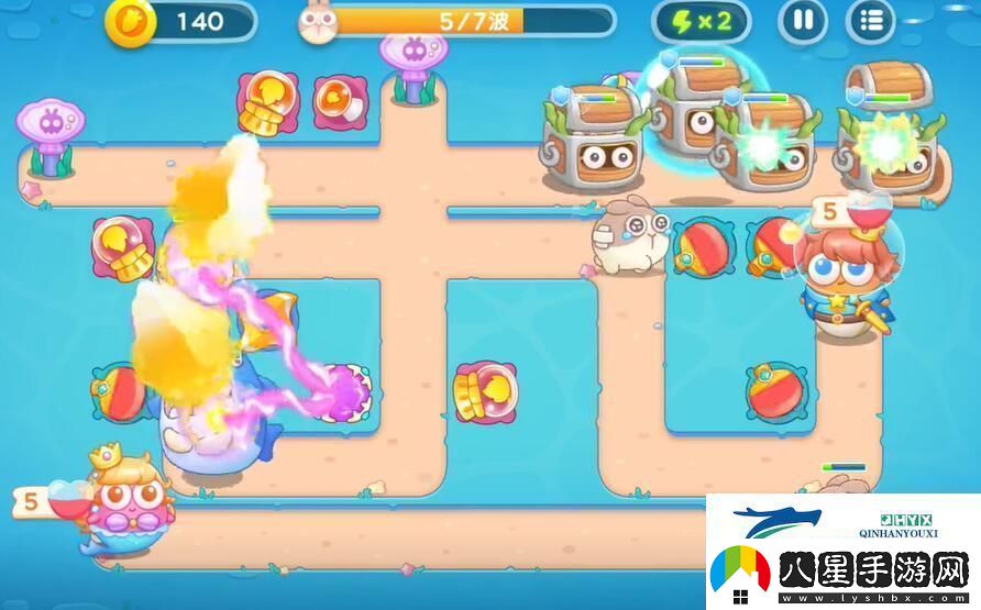 保衛蘿卜4海的閨女第37關(guān)攻略